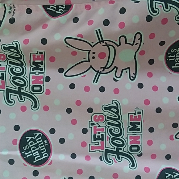 Happy Bunny Scrub Top - Picture 4 of 6